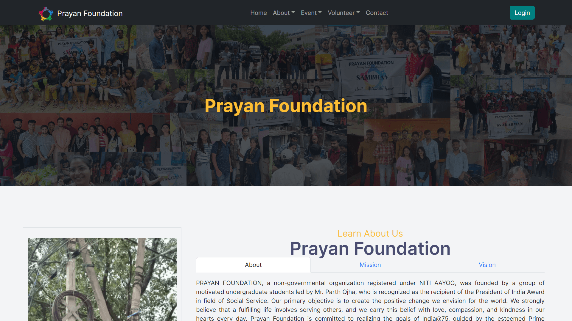 NGO Website